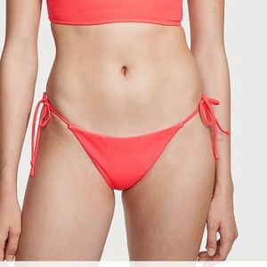 Victoria’s Secret string bikini bottom coral